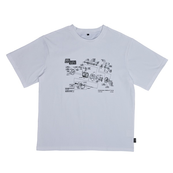 ABU BUG OFF 4600CA EXPLODED DRAWING T-SHIRTS
