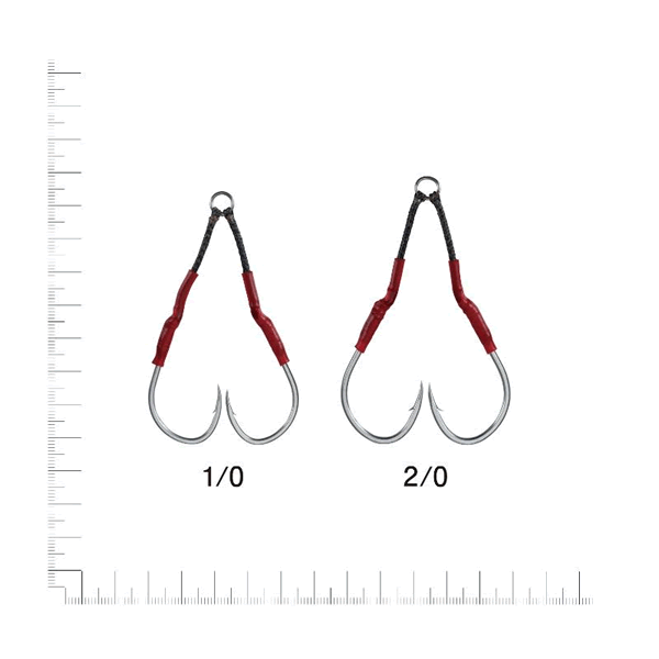 Assist Hook SAWARA SNIPER Double Semi Long