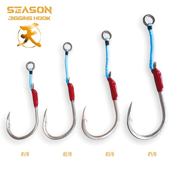 TEN Stainless JIGGING HOOK 1/0
